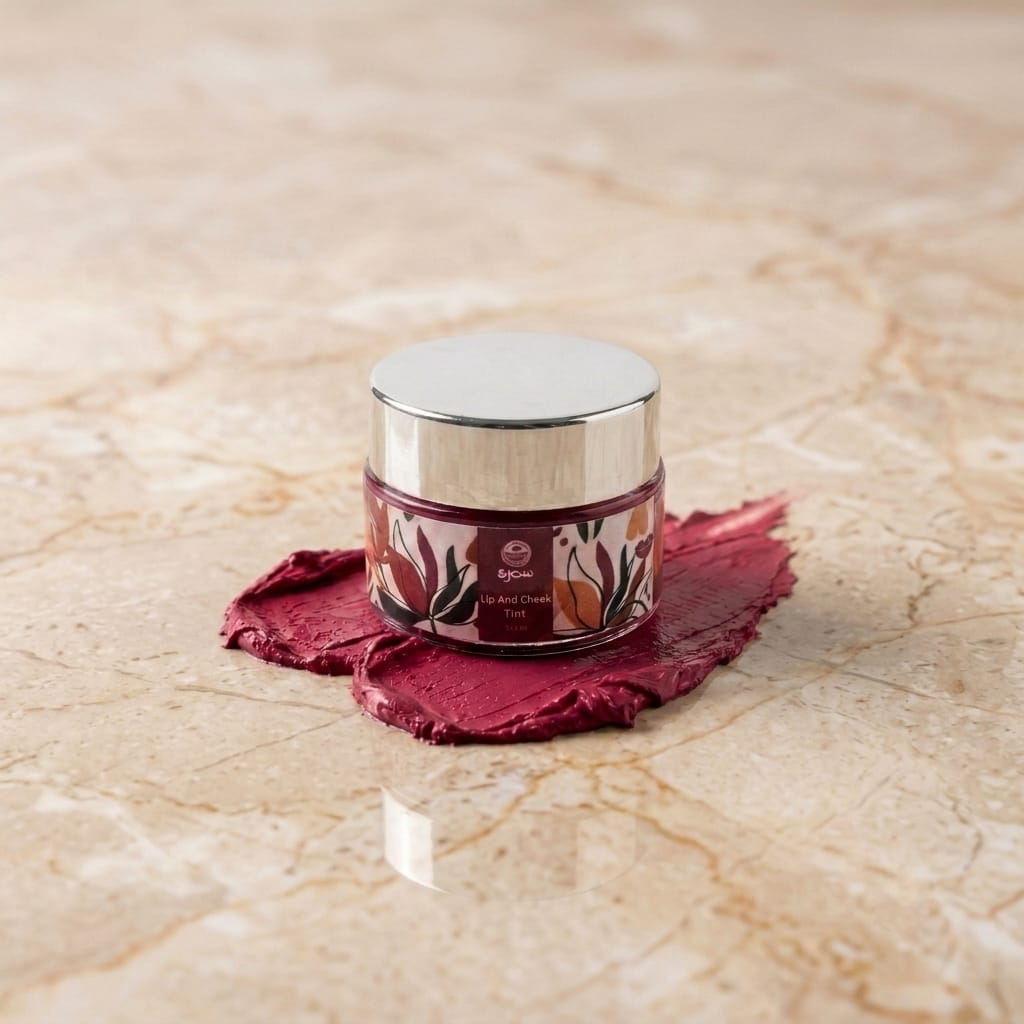 Cheek & Lip Buttery Tint – Dark Red No.05
