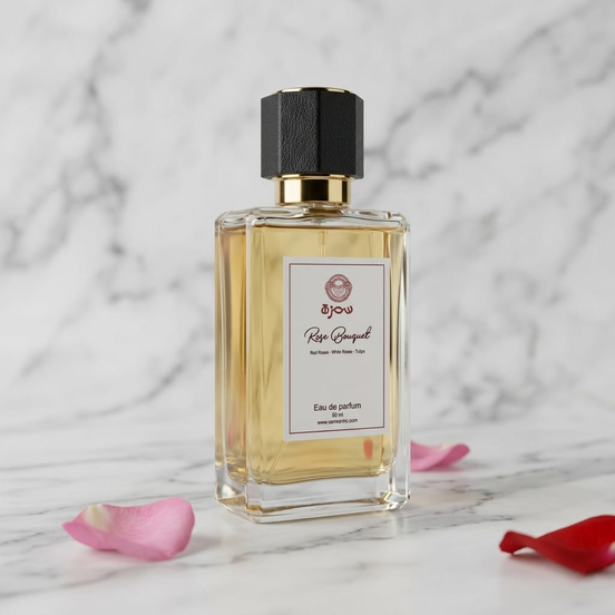 Rose Bouquet Eau de Toilette – Red & White Rose 50ml
