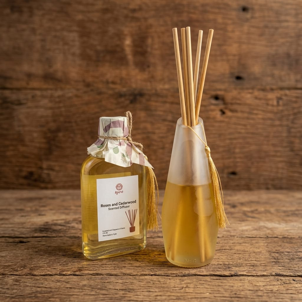 Rose Cedarwood Reed Diffuser