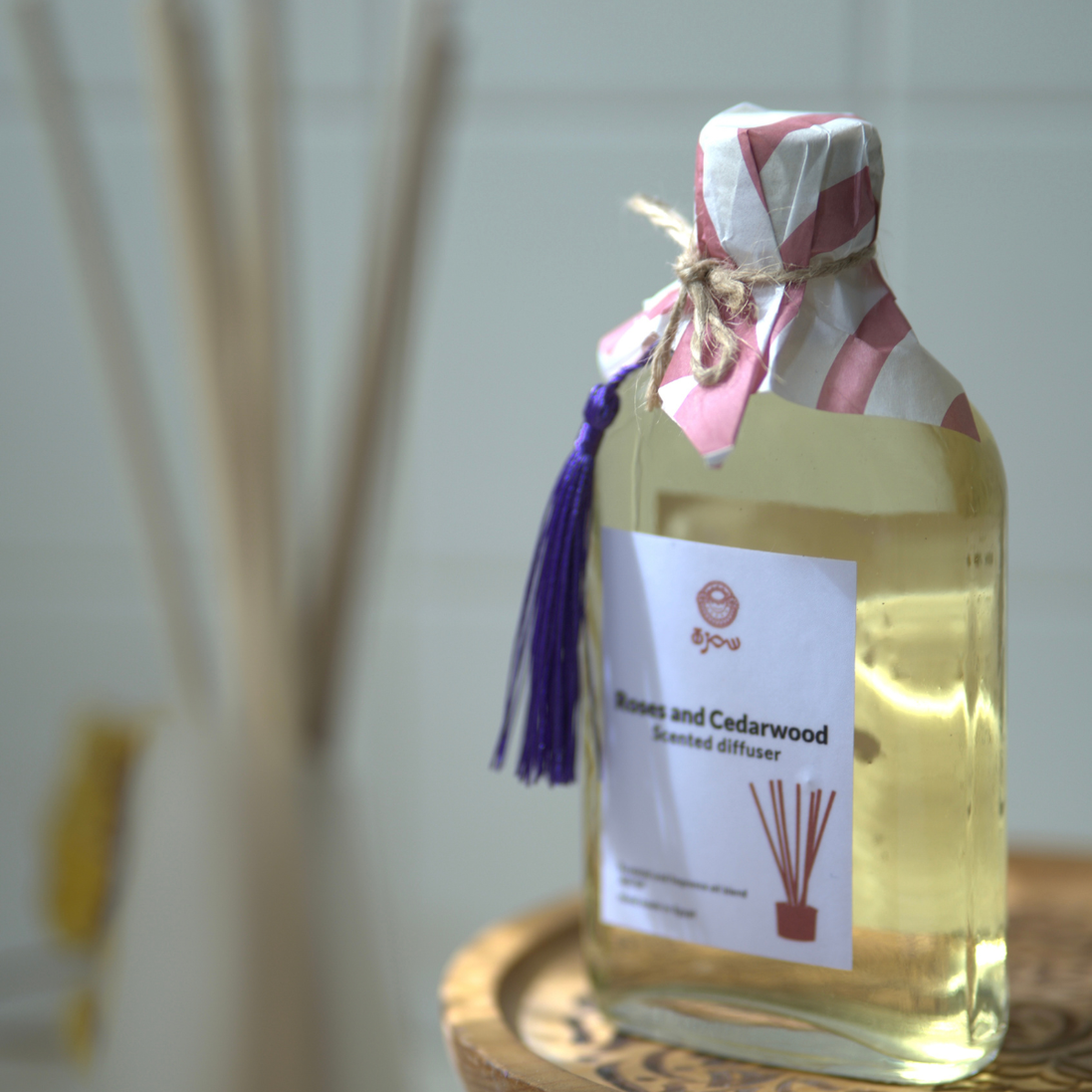Rose Cedarwood Reed Diffuser