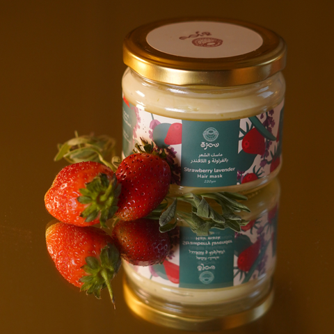 Strawberry Lavender Hair Repairing Mask