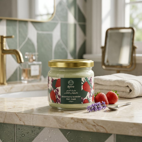 Strawberry Lavender Hair Repairing Mask