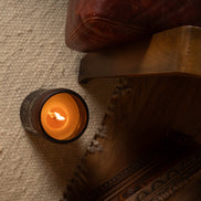 XL Outdoor Upcycled Glass Candle