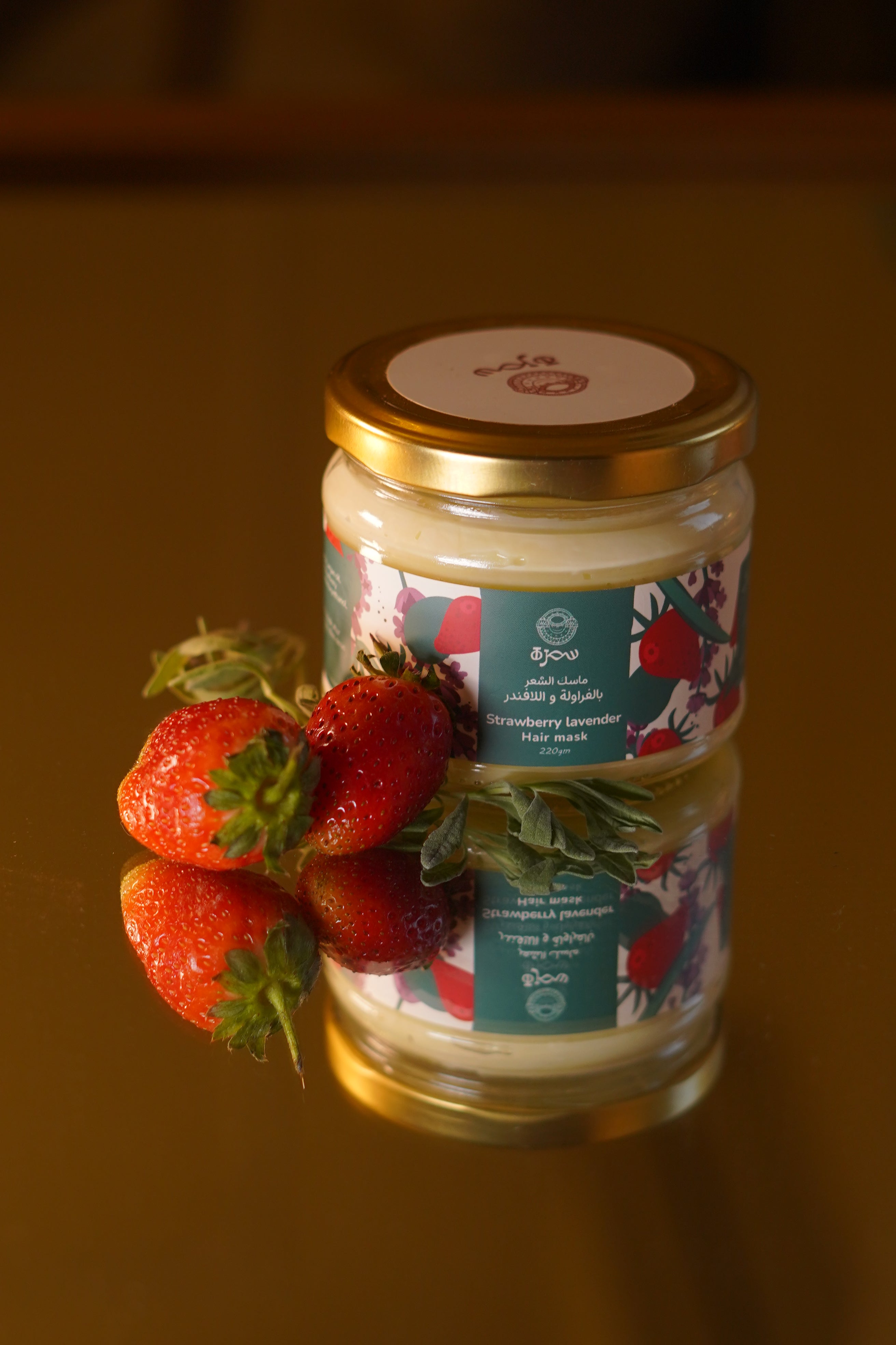 Strawberry Lavender Hair Repairing Mask