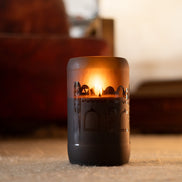 XL Outdoor Upcycled Glass Candle